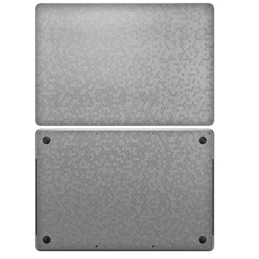 Silver Honeycomb (MacBook Skins)